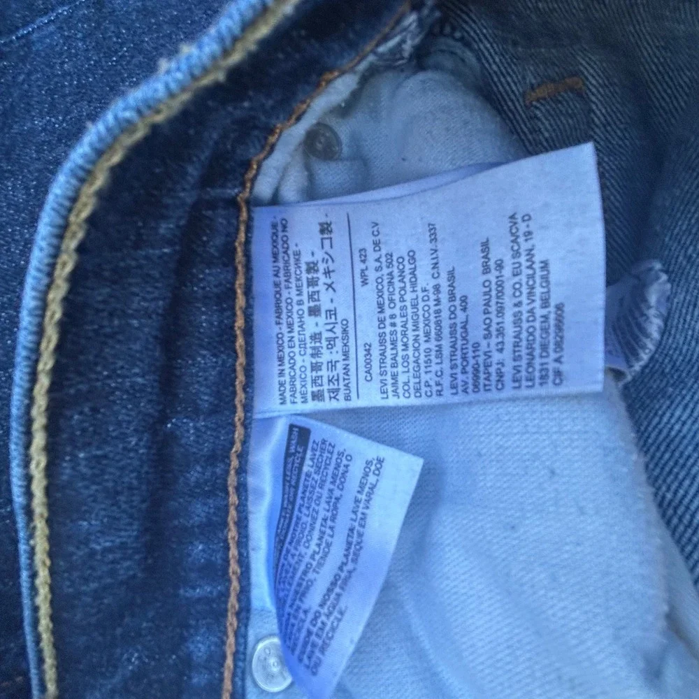 Levi's 541 Jeans Mens W32 L32 Dark Wash Denim Comfort Fit‎ Straight Leg